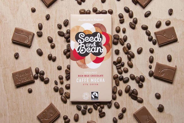With only 36 per cent cocoa, Seed and Bean’s offering has a rich, milky flavour, and a not-overpowering coffee kick