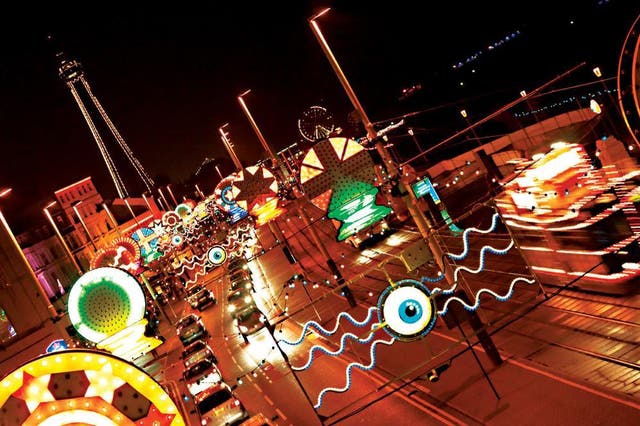 Blackpool Illuminations is an annual free lights festival first founded in 1879