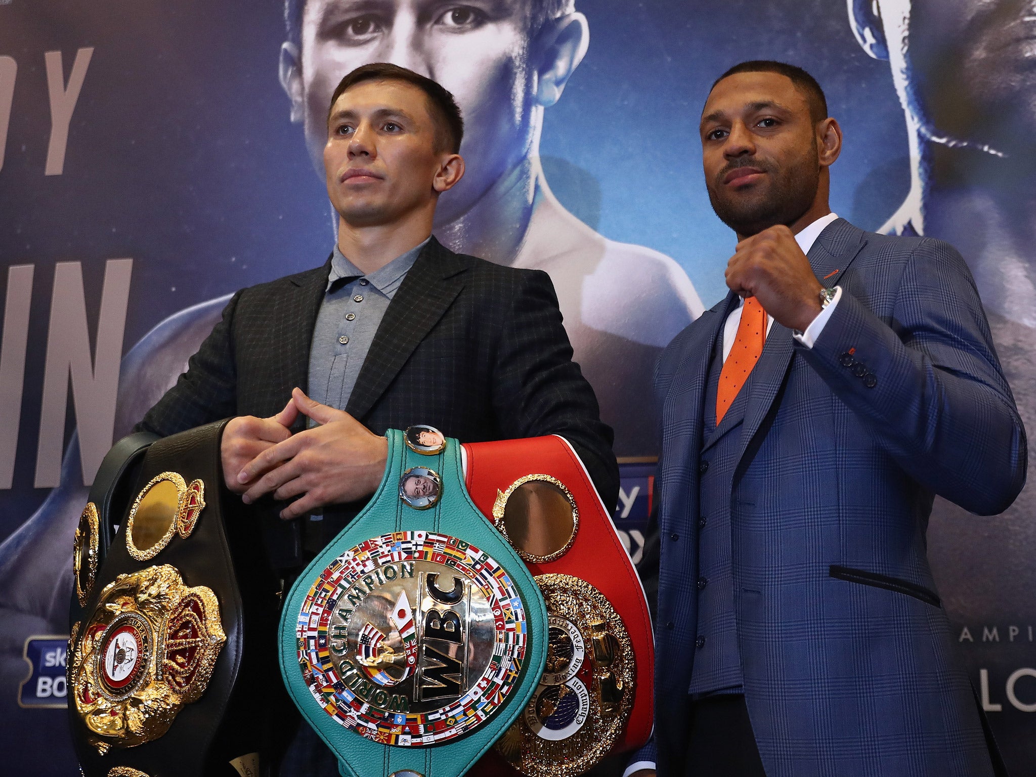 Kell Brook faces Gennady Golovkin this weekend at London's O2 Arena
