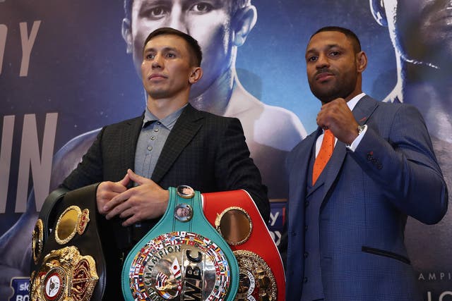 Kell Brook faces Gennady Golovkin this weekend at London's O2 Arena