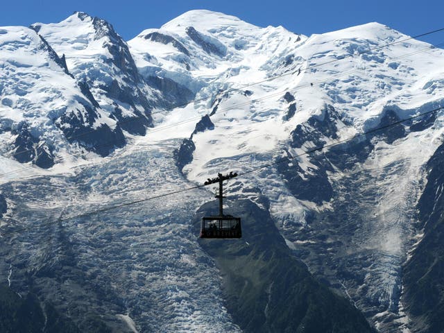 <p>Moutaineers trecking up the summit of Mont Blanc in France will have to fork out €15,000 to cover costs for their own rescue missions</p>