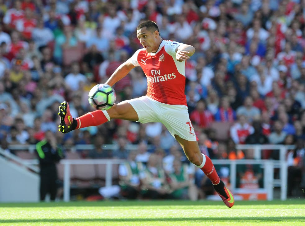Alexis Sanchez is a doubt for Arsenal's Premier League clash with Southampton this weekend