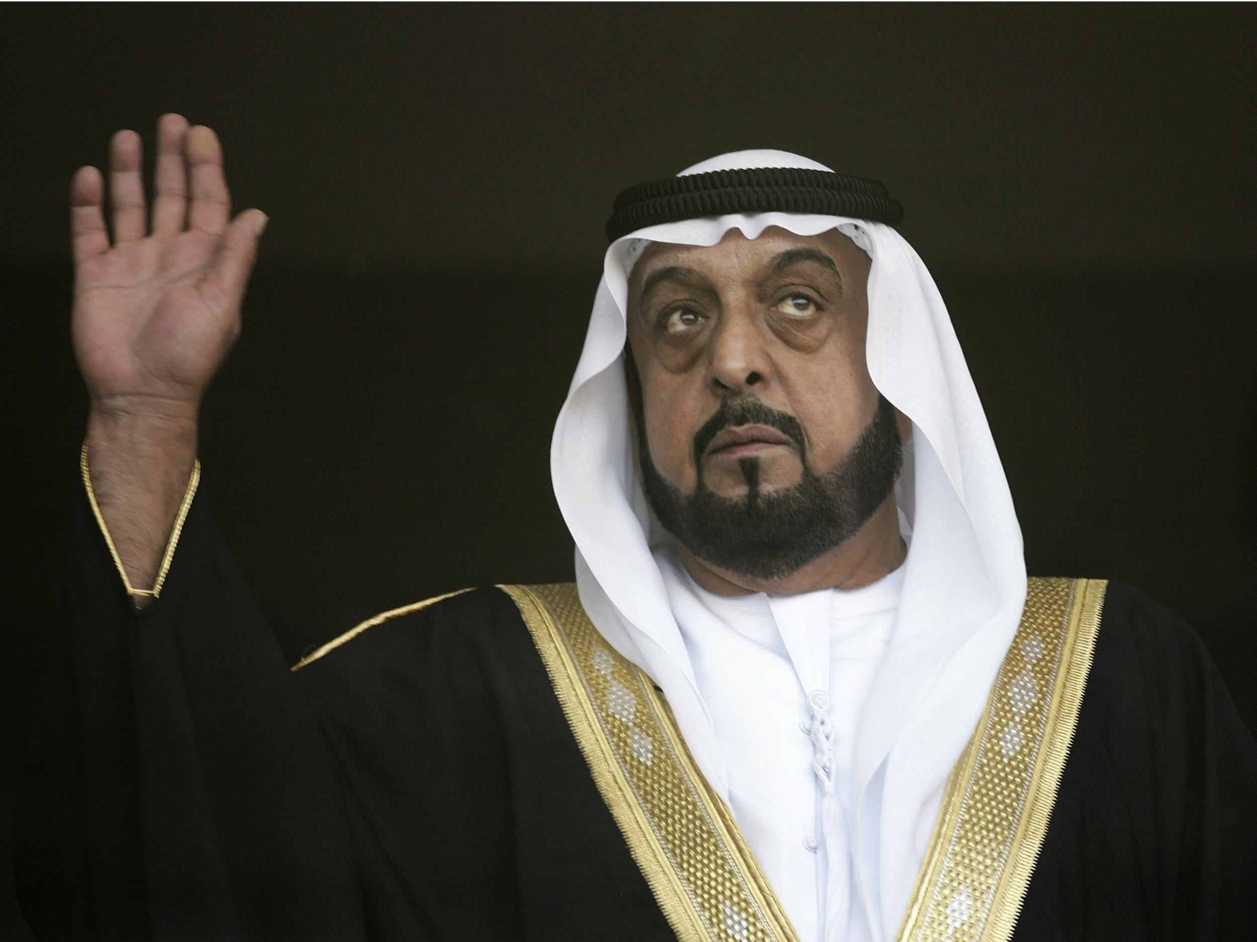 Sheikh Khalifa Bin Zayed Al Nahyan, President of the UAE, in 2007