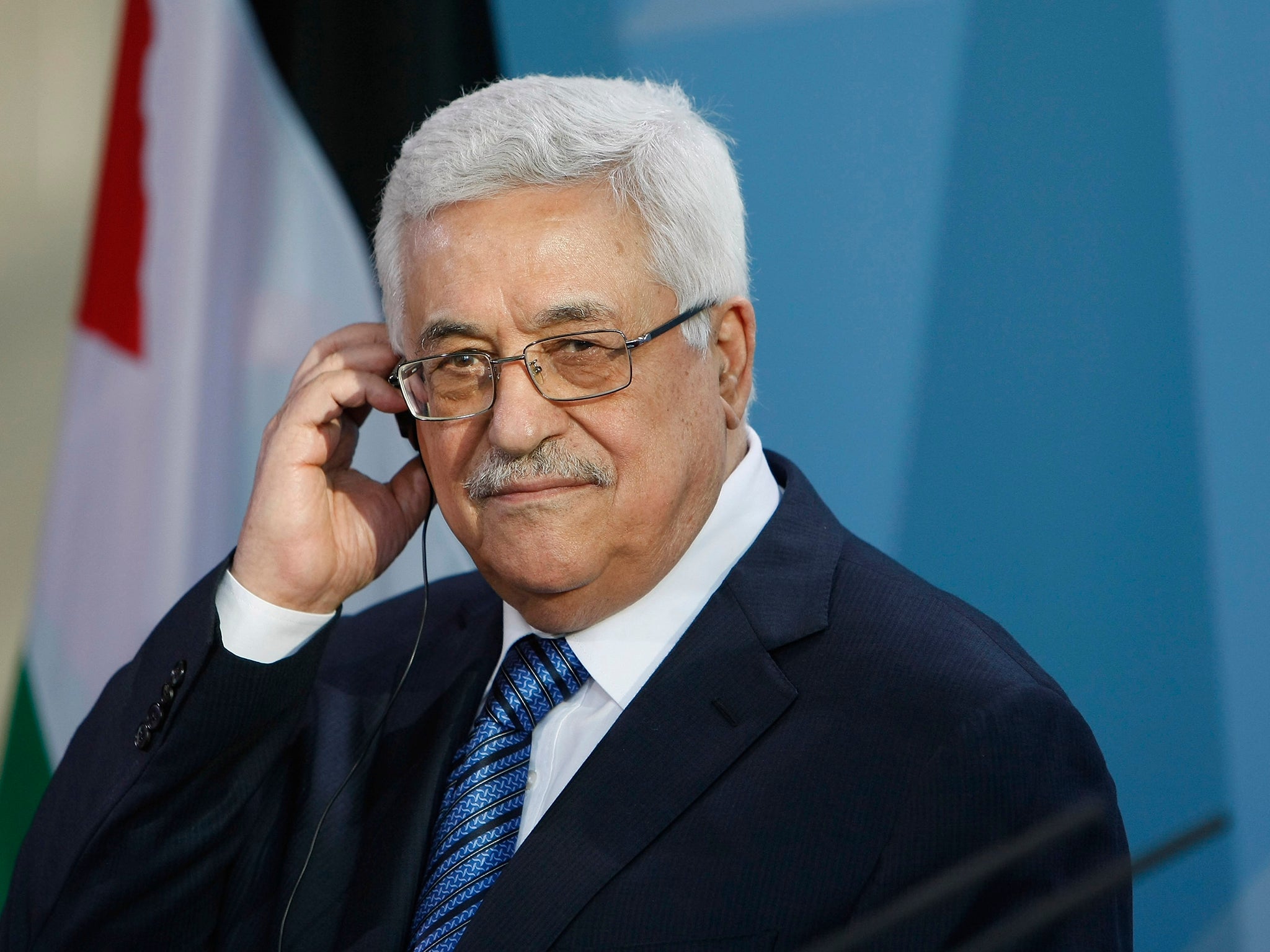 Palestinian Authority President Mahmoud Abbas denies ever working for the Russian secret service
