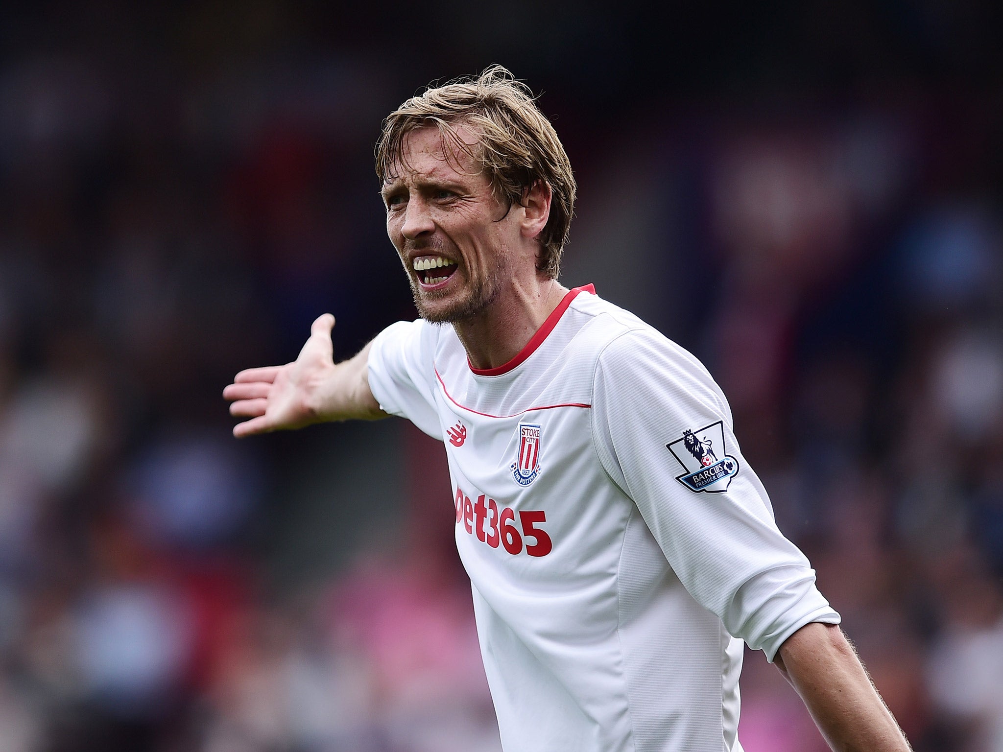 Peter Crouch faces his former club in Tottenham this weekend
