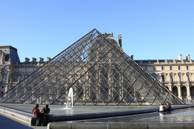 French police have been called to the Louvre in Paris over a security threat after a suspicious item was found