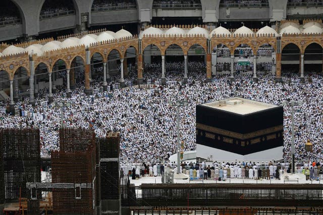 The post allegedly contained an offensive image including the Kaaba, in Mecca