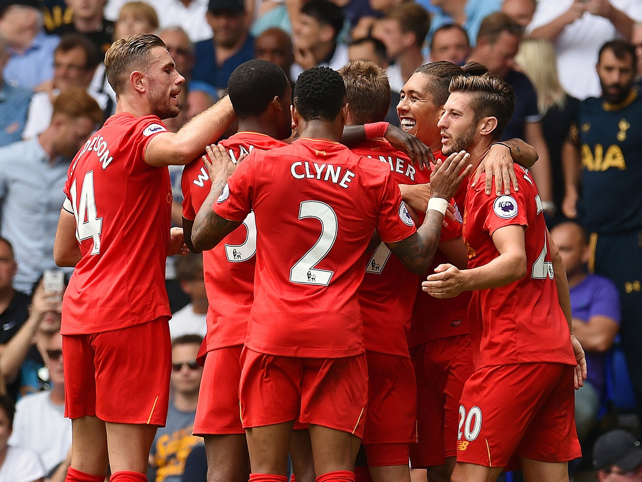 Liverpool drew their last Premier League game 1-1 against Tottenham
