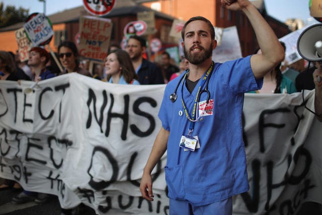 Under Corbyn the NHS would be reinstated into the public's hands