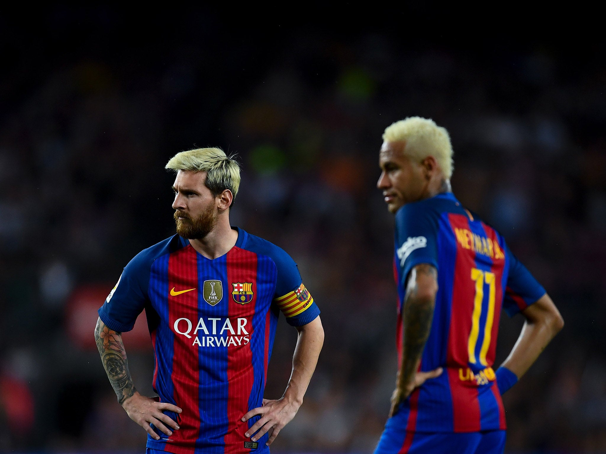 Barcelona suffered their first defeat of the season