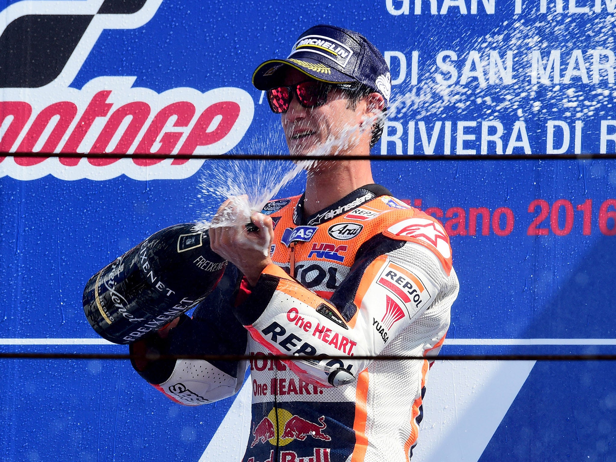 Dani Pedrosa won for the first time since October