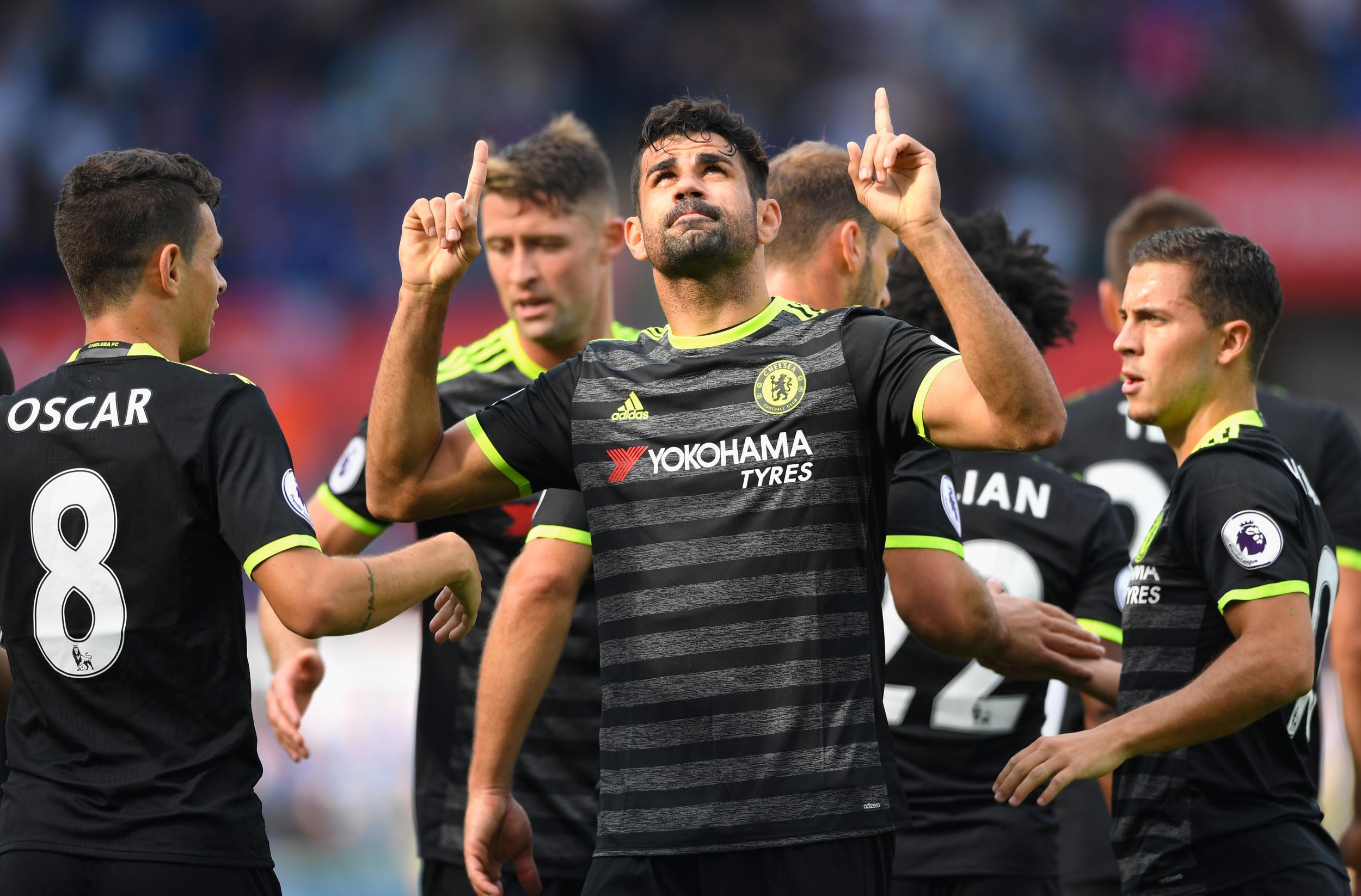 Diego Costa scored the opener for Chelsea