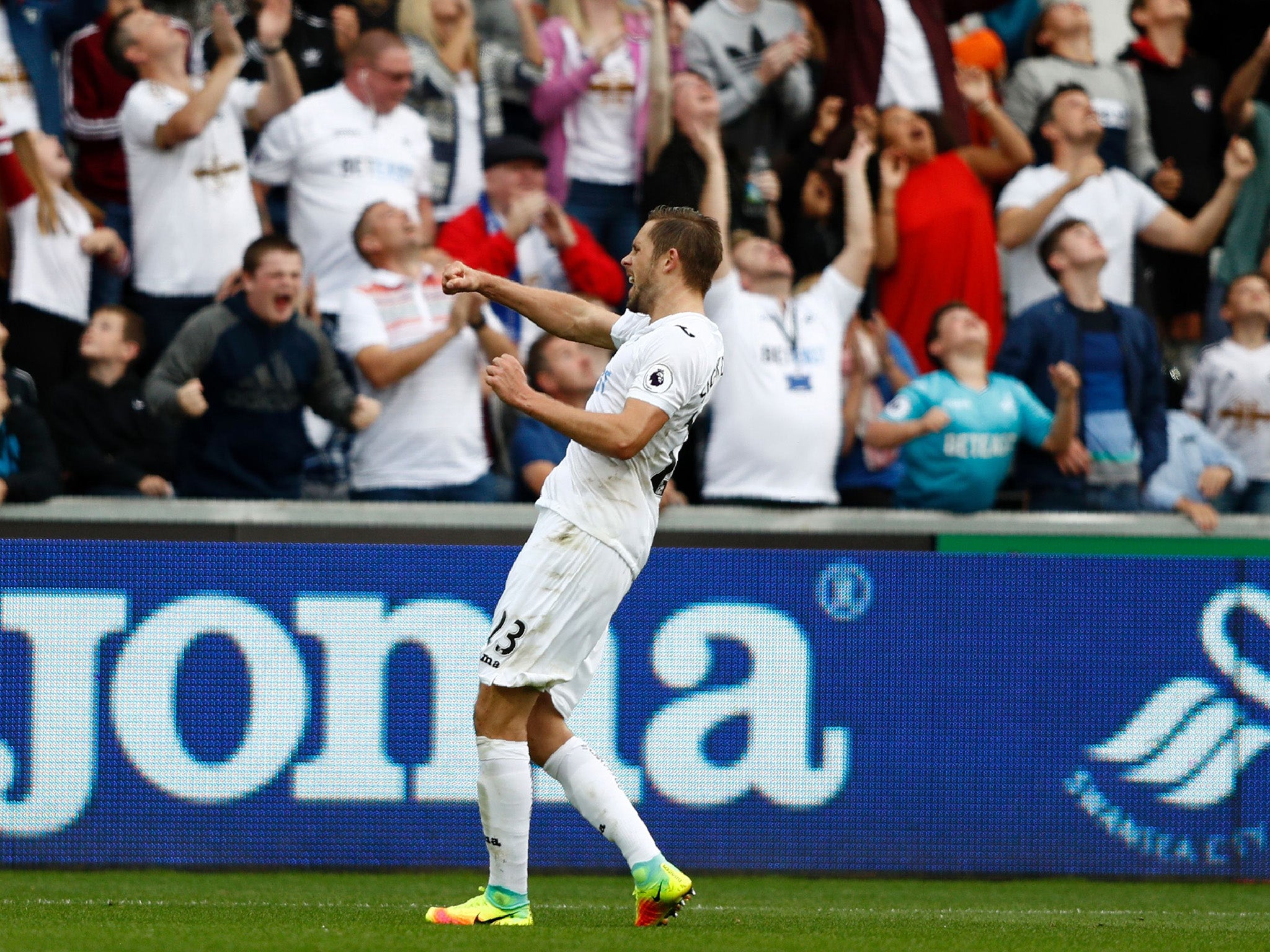 Gylfi Sigurdsson became Swansea's top goalscorer in the Premier League