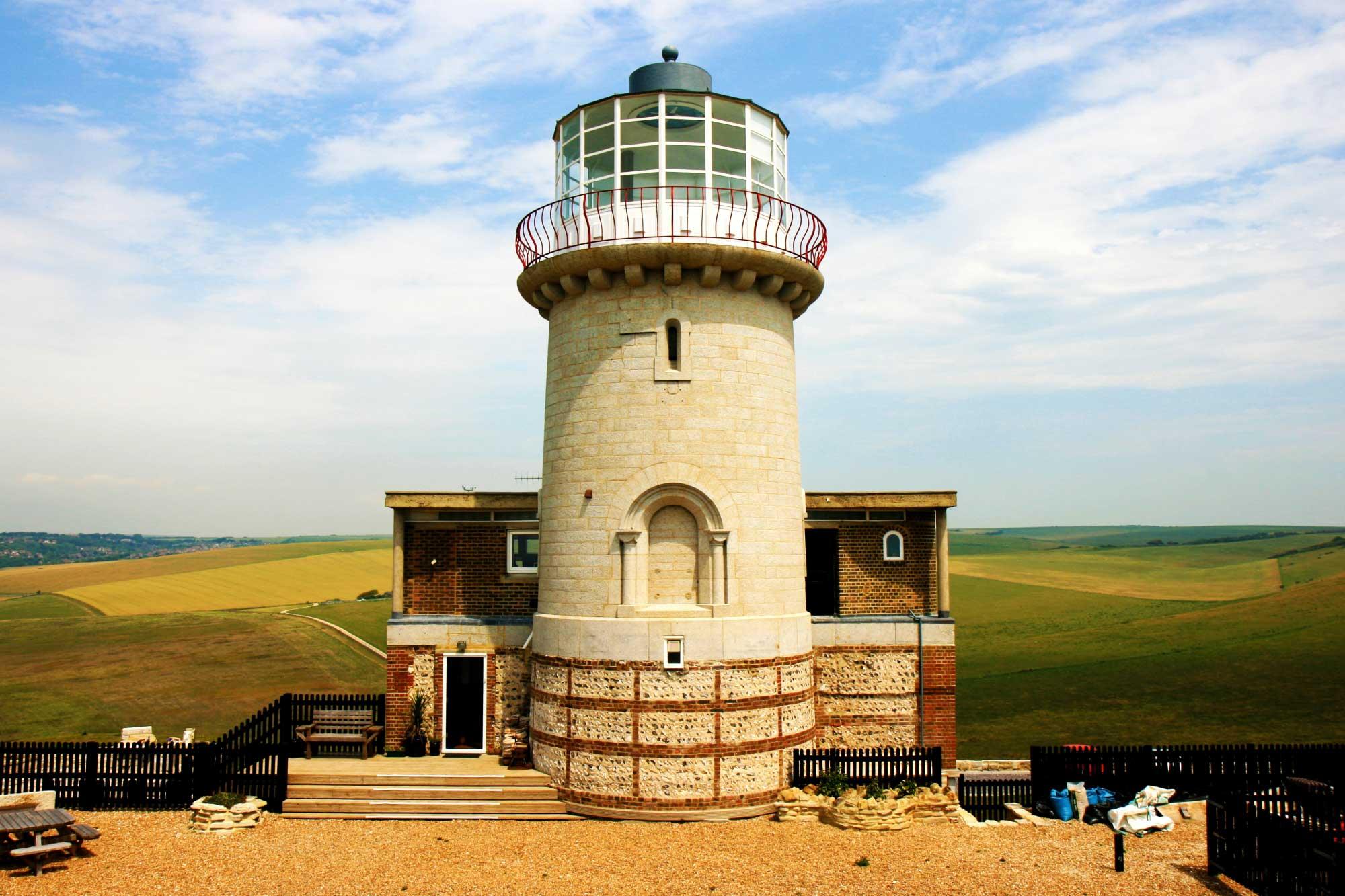 Belle Tout Lighthouse, equipped to spy on passing ships
