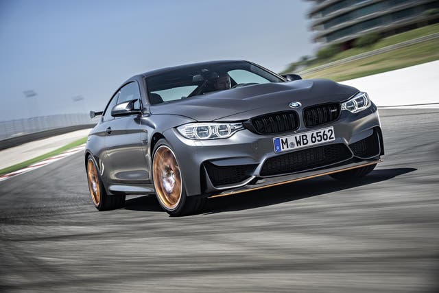 BMW M4 Coupe; Four seats, high class, goes fast, and thus lovable