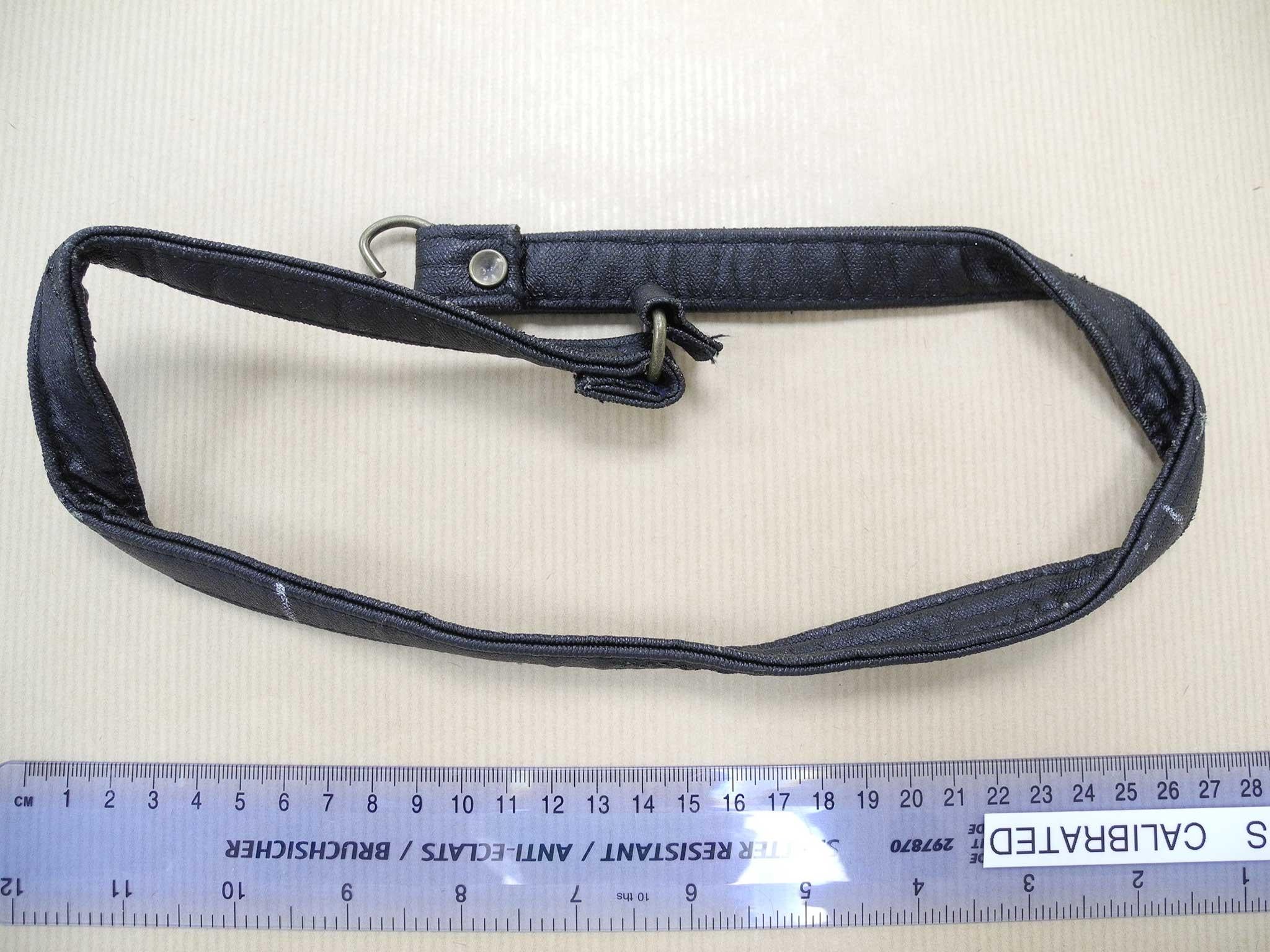 Police are appealing for information about this bag strap, found at the Stephen Lawrence murder scene