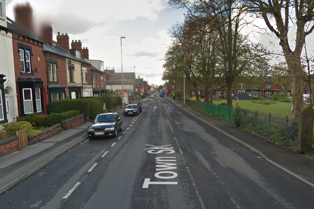 The incident took place on Town Street in Armley, Leeds