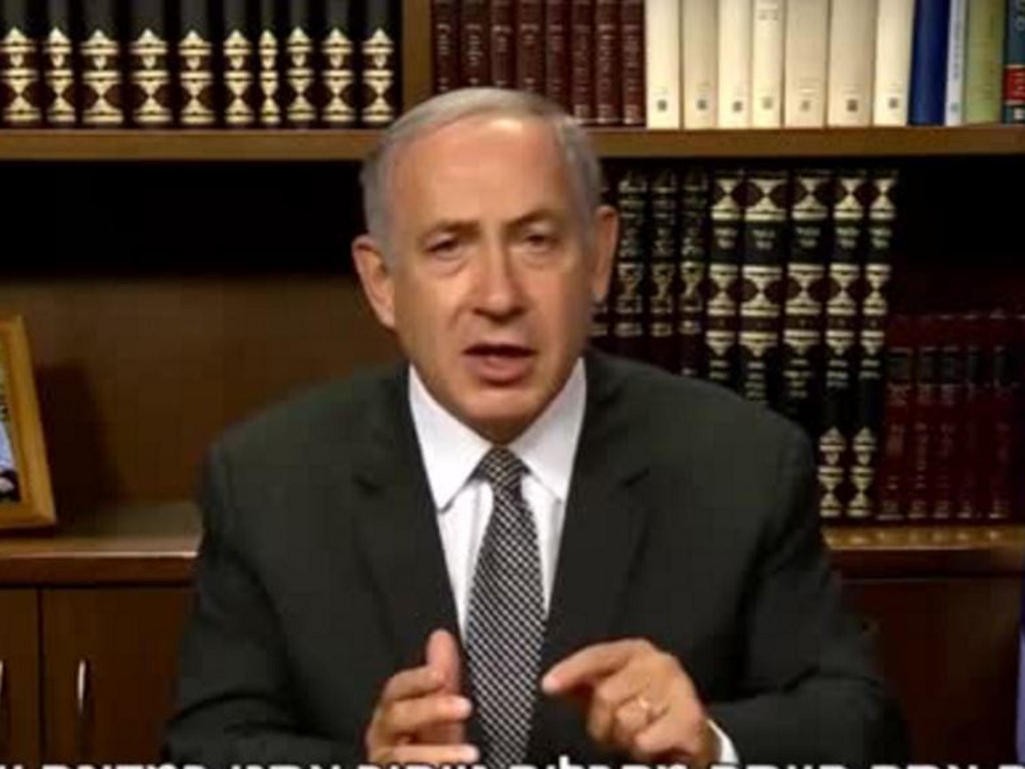 Benjamin Netanyahu said Sunday’s conference would be rigged to ’push peace backwards’