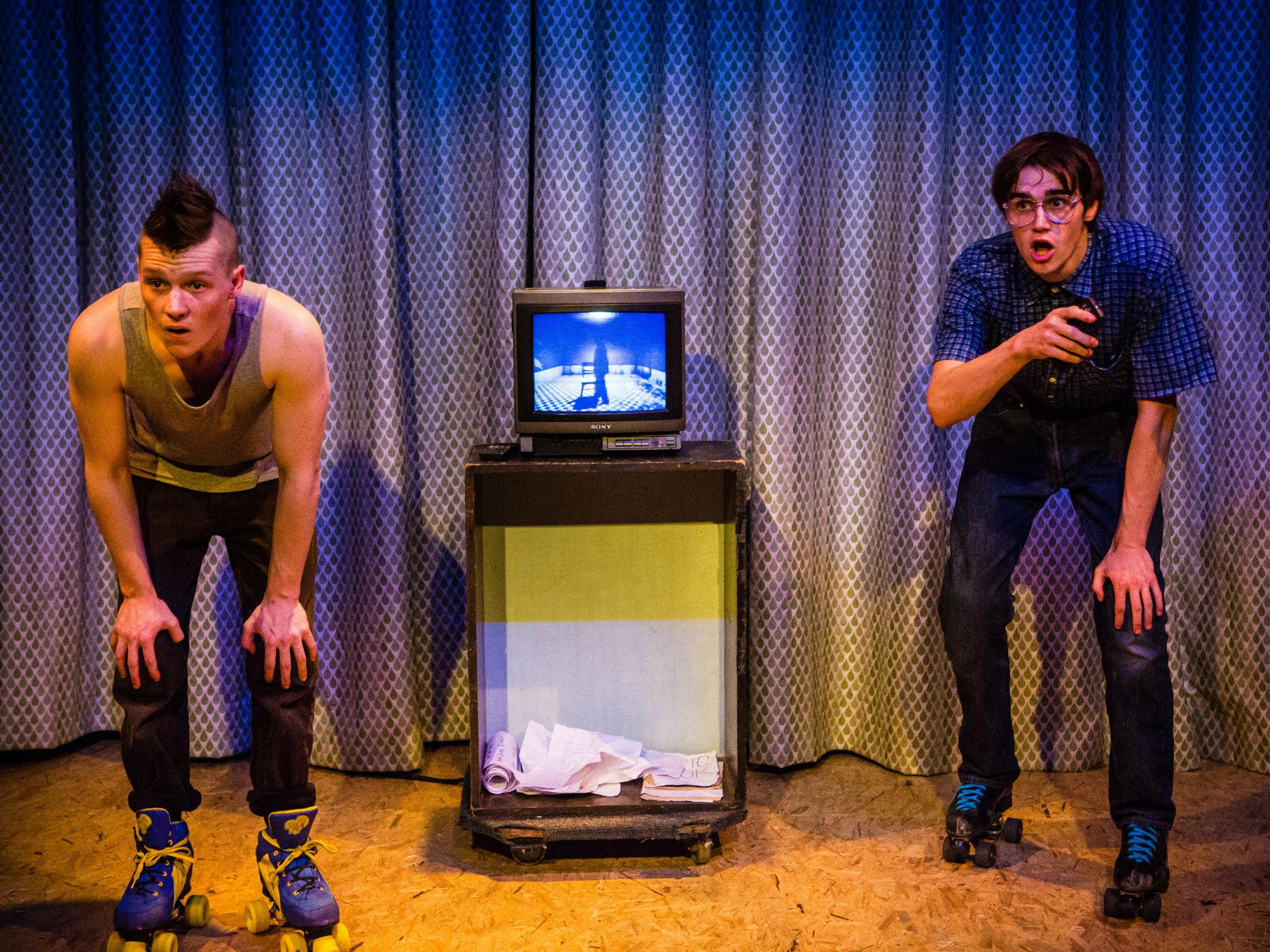 A scene from punkplay at Southwark Playhouse