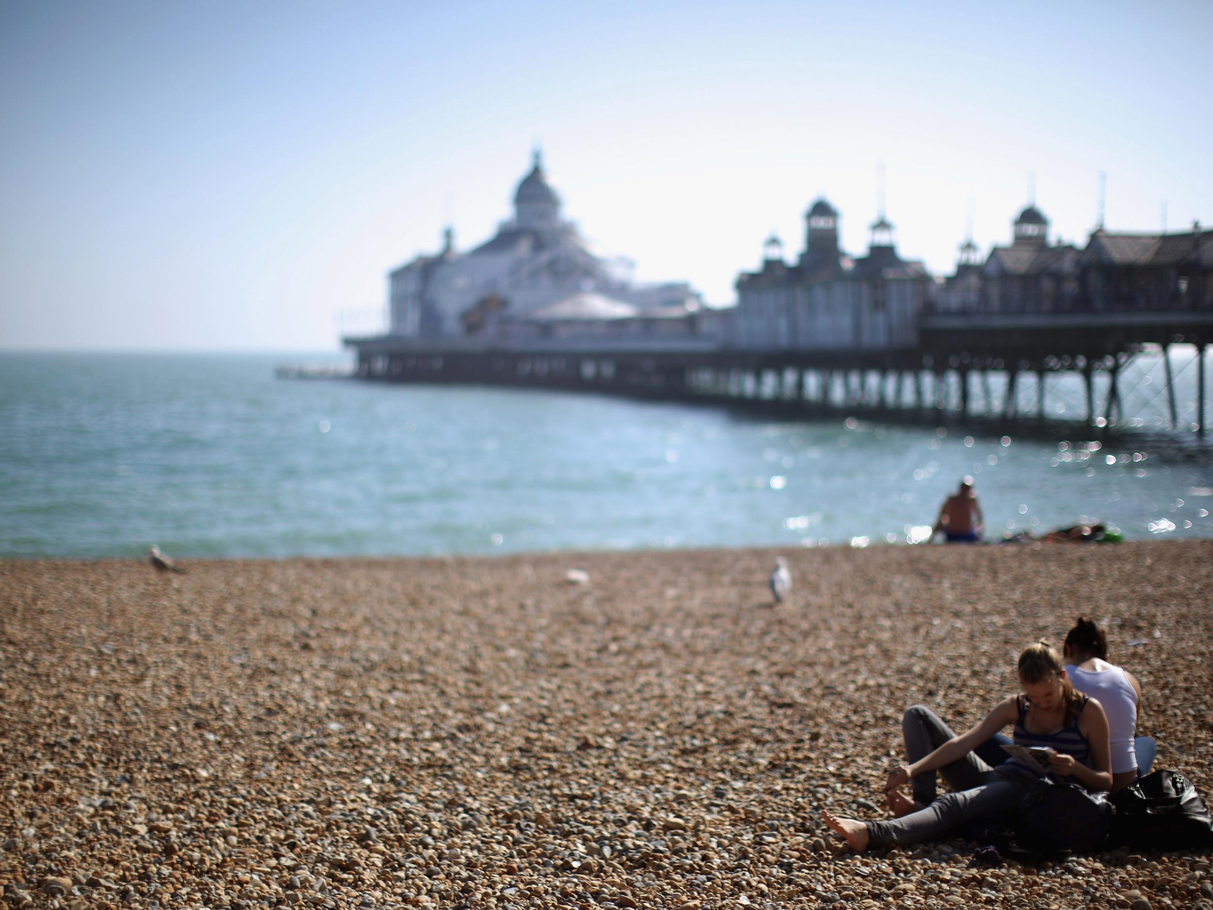 The south-east of England saw unseasonably warm autumn temperatures of more than 30C last year