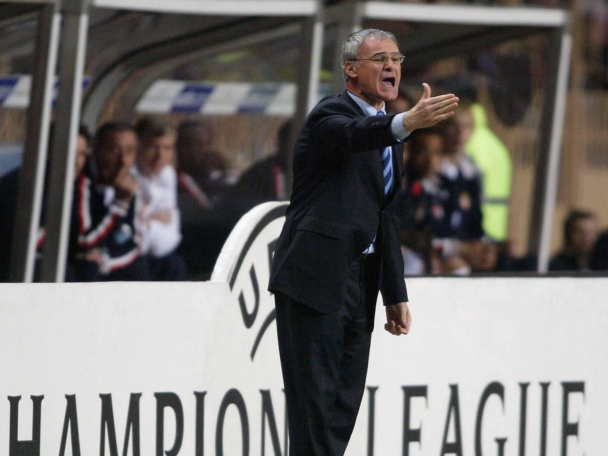 Claudio Ranieri failed to get to the final with Chelsea in 2004