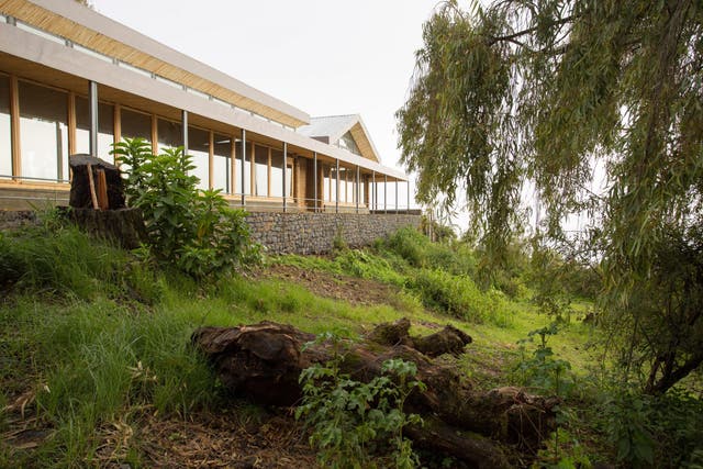 The lodge's restaurant