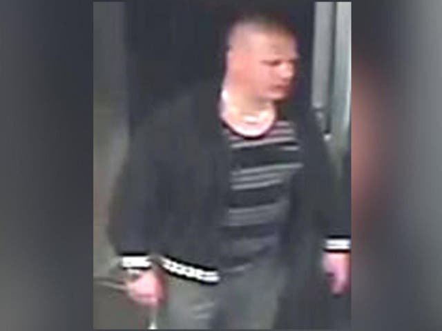 Police have released this CCTV image of the man they believe attacked the pregnant woman