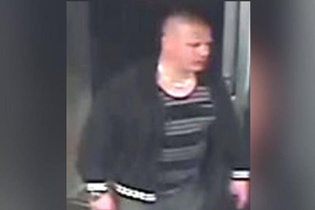 Police have released this CCTV image of the man they believe attacked the pregnant woman