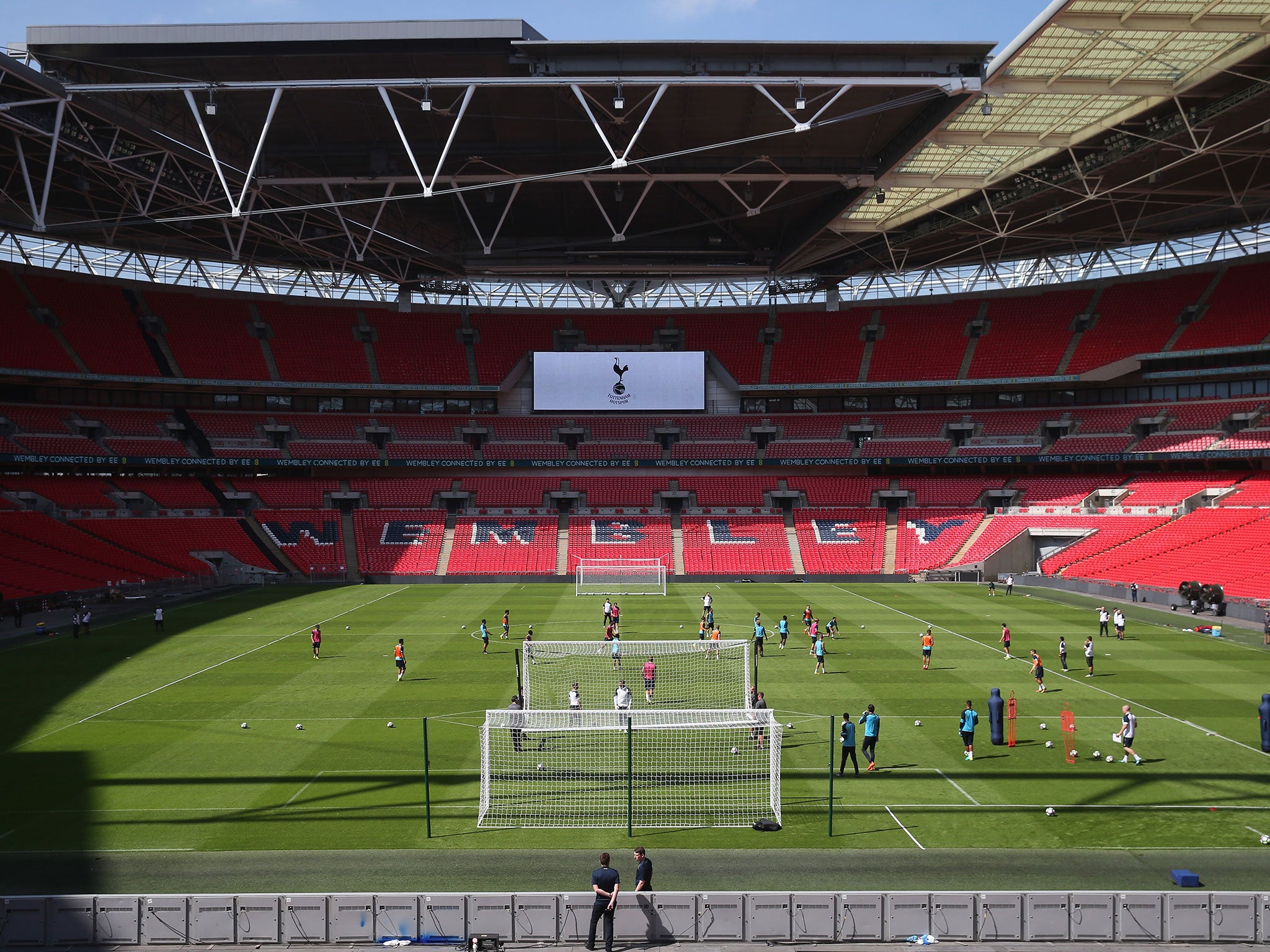 Wembley Stadium is known to lack atmosphere on occasion