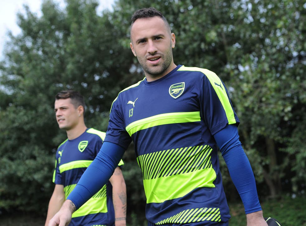 Ospina is Arsenal's second-choice goalkeeper