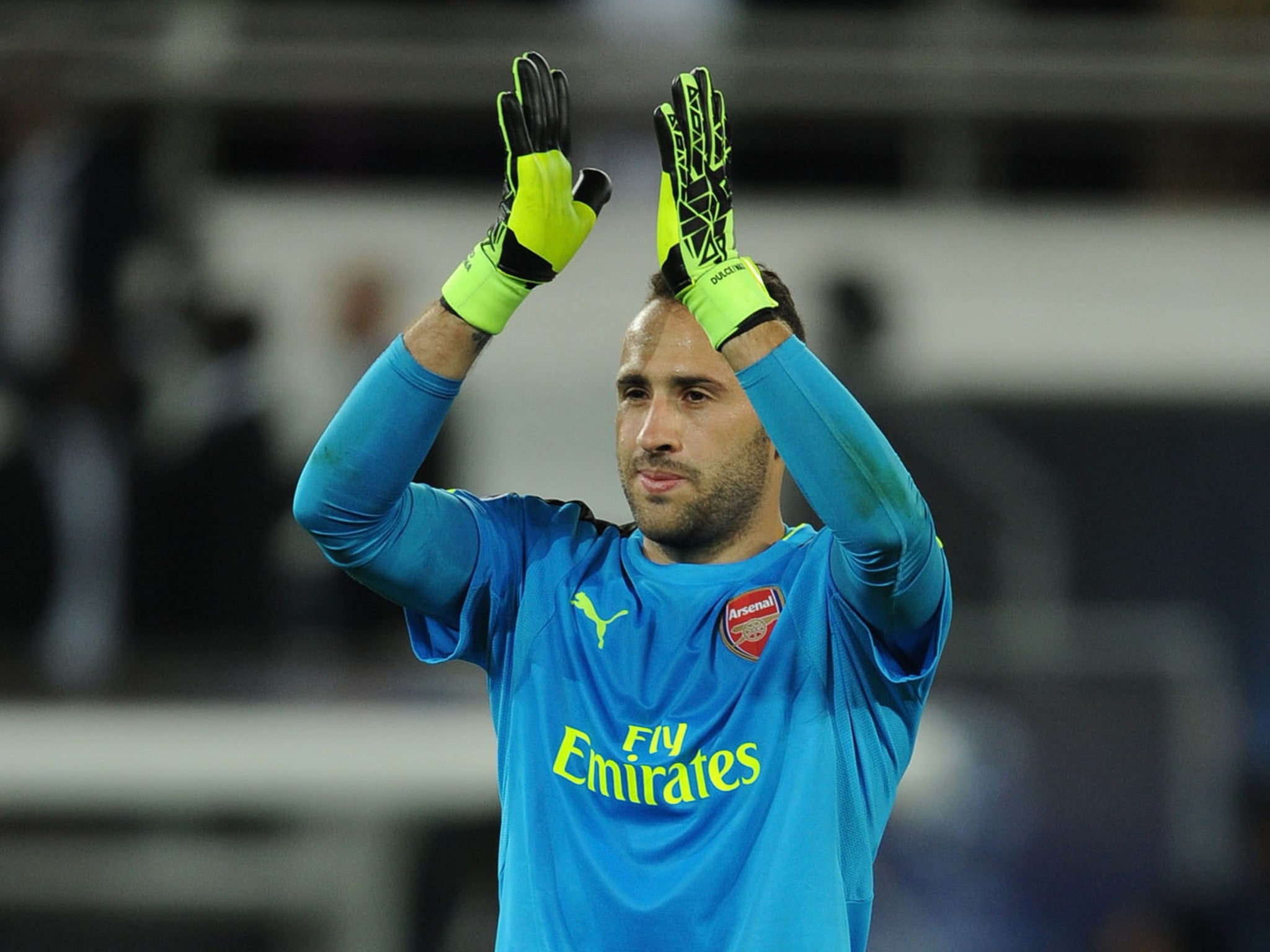 Ospina denied PSG on several occasions during the 1-1 draw