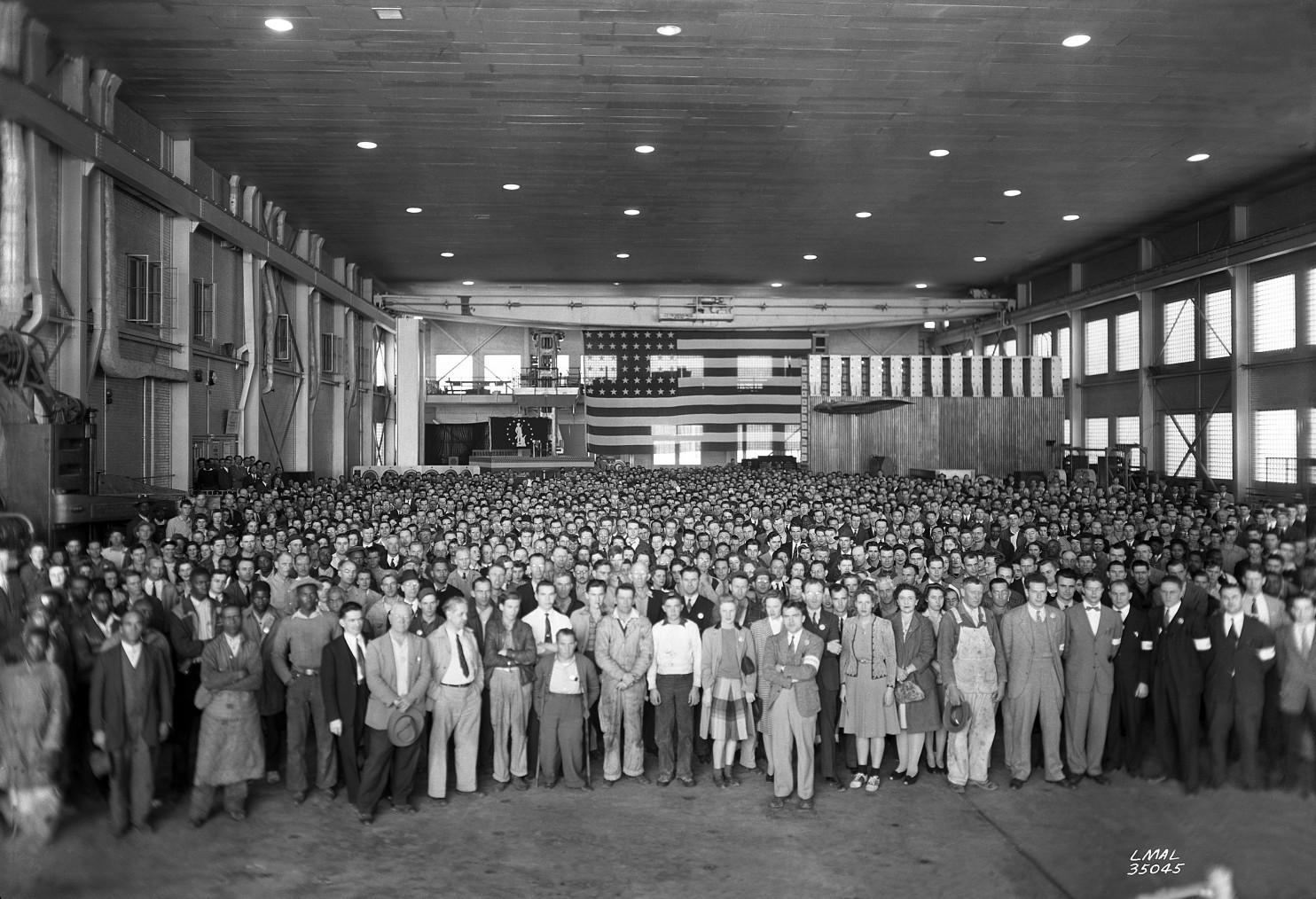 This photo — unearthed by NASA historic preservationist Mary Gainer in 2011 — was taken at the NACA Langley Memorial Aeronautical Laboratory (no