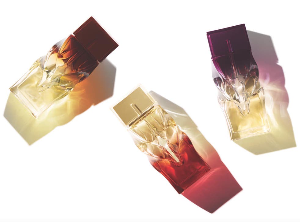 Christian Louboutin Eau De Parfum Collection is ringing in the fall season.  £215 each. Available at selfridges.com