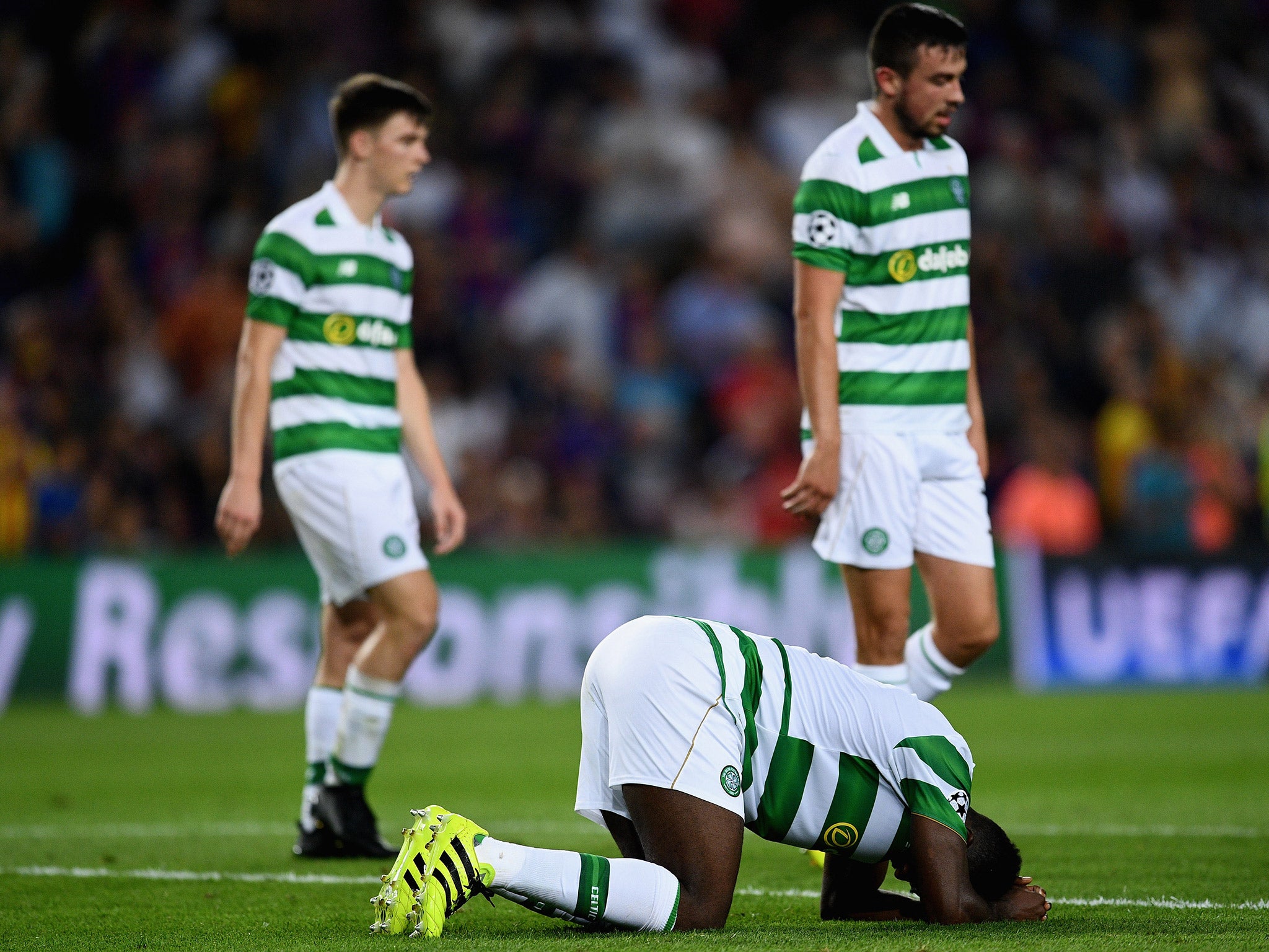 Celtic suffered their worst defeat in the Champions League in losing 7-0 to Barcelona