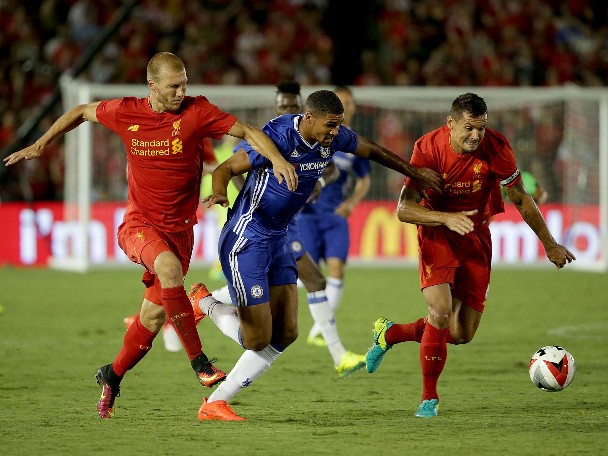 Chelsea and Liverpool clashed in a heated pre-season encounter last August