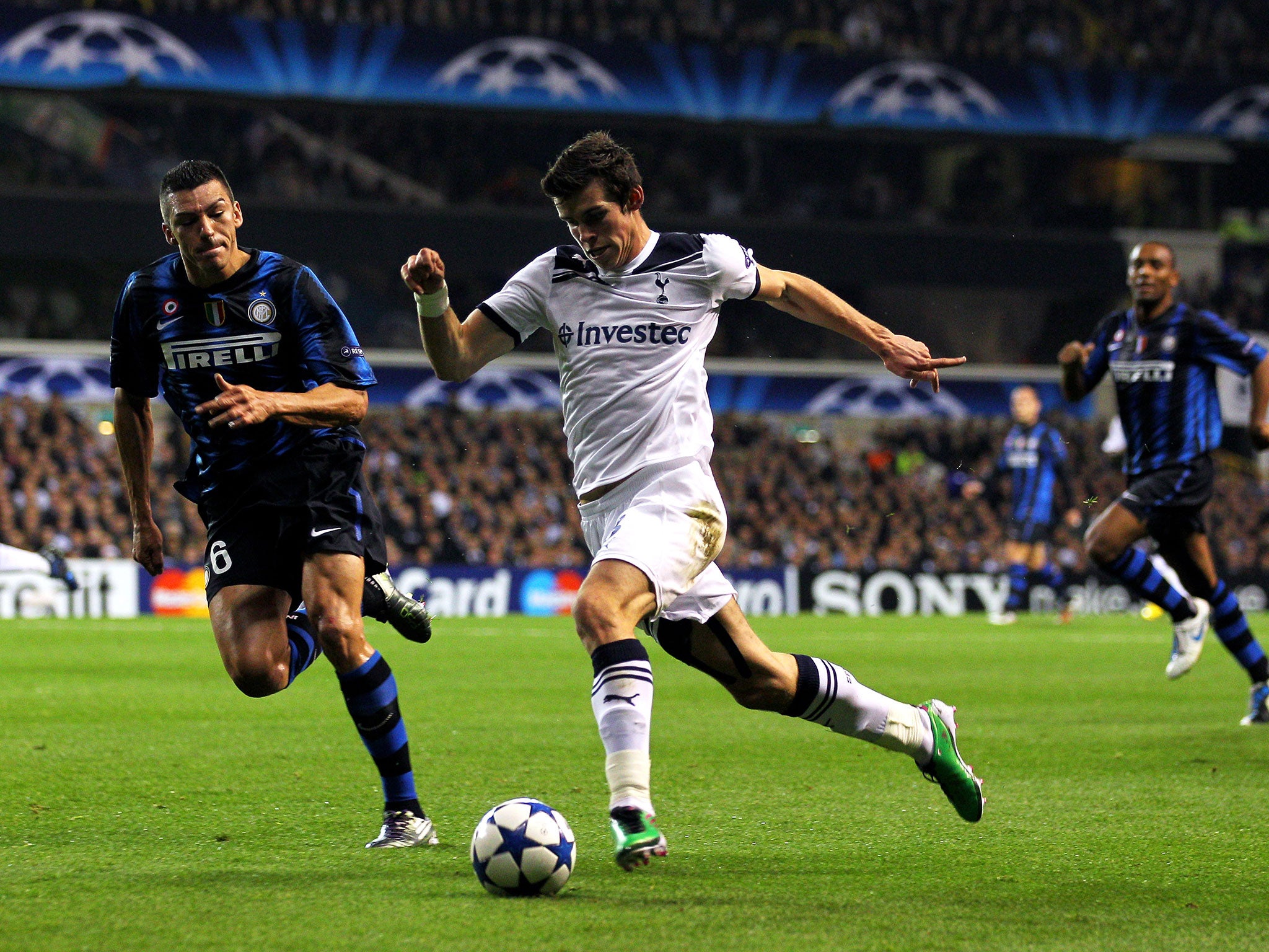 Gareth Bale exploded onto the European stage after his stellar performance against Inter Milan in the Champions League