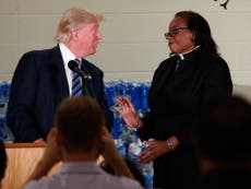 Who is the pastor who managed to shut Donald Trump up mid-speech? 