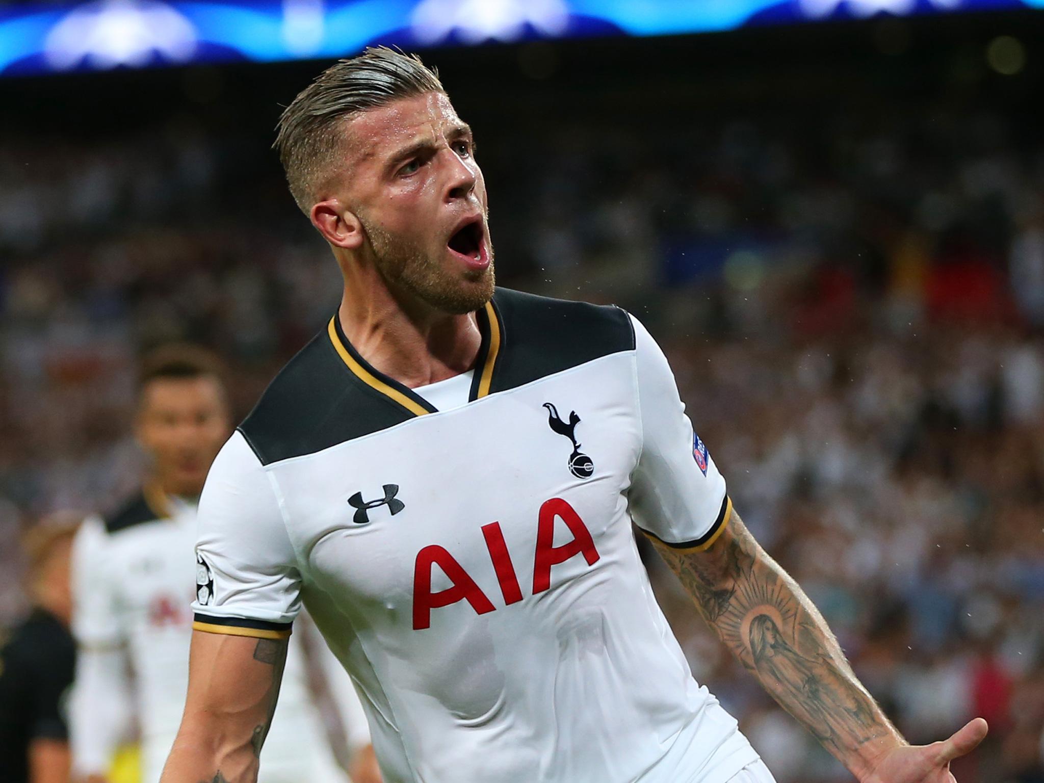 Alderweireld headed his side back into the contest (Getty)