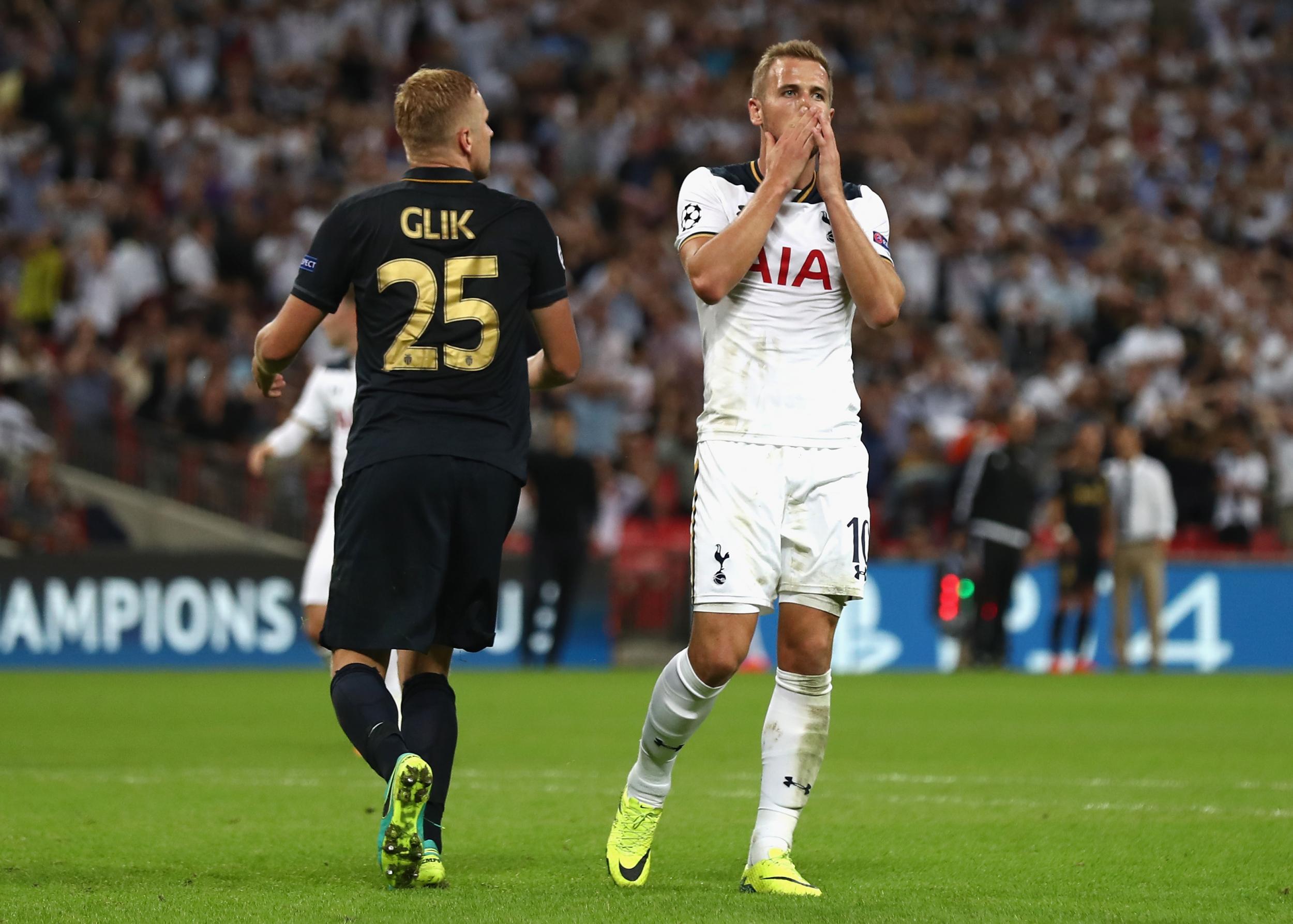 Kane and Co. struggled to make an impact in the Champions League