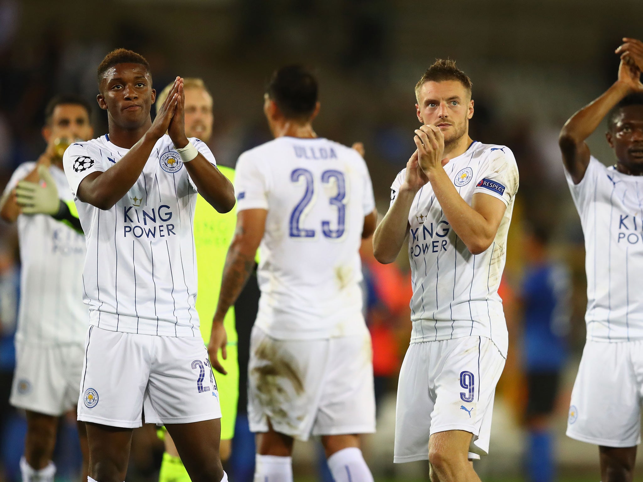 Brugge vs Leicester as it happened: Marc Albrighton and Riyad Mahrez give  Foxes win | The Independent | The Independent