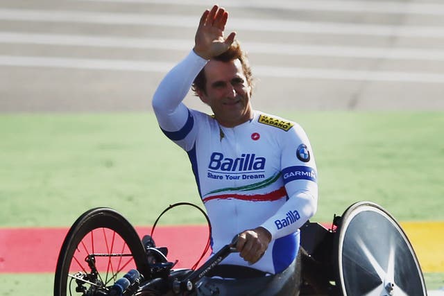 Alex Zanardi is a multiple-time Paralympic medallist