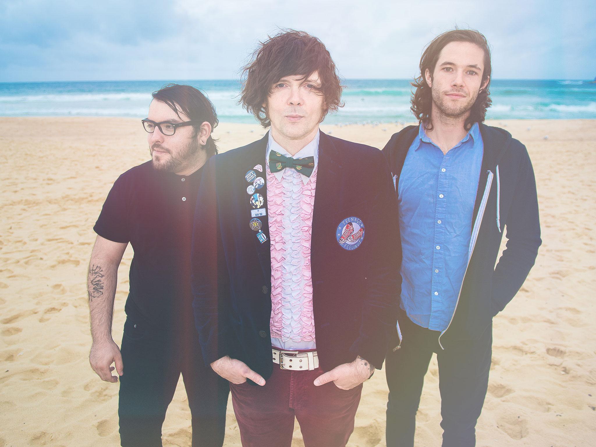 Beach Slang, from left to right, Ruben Gallego