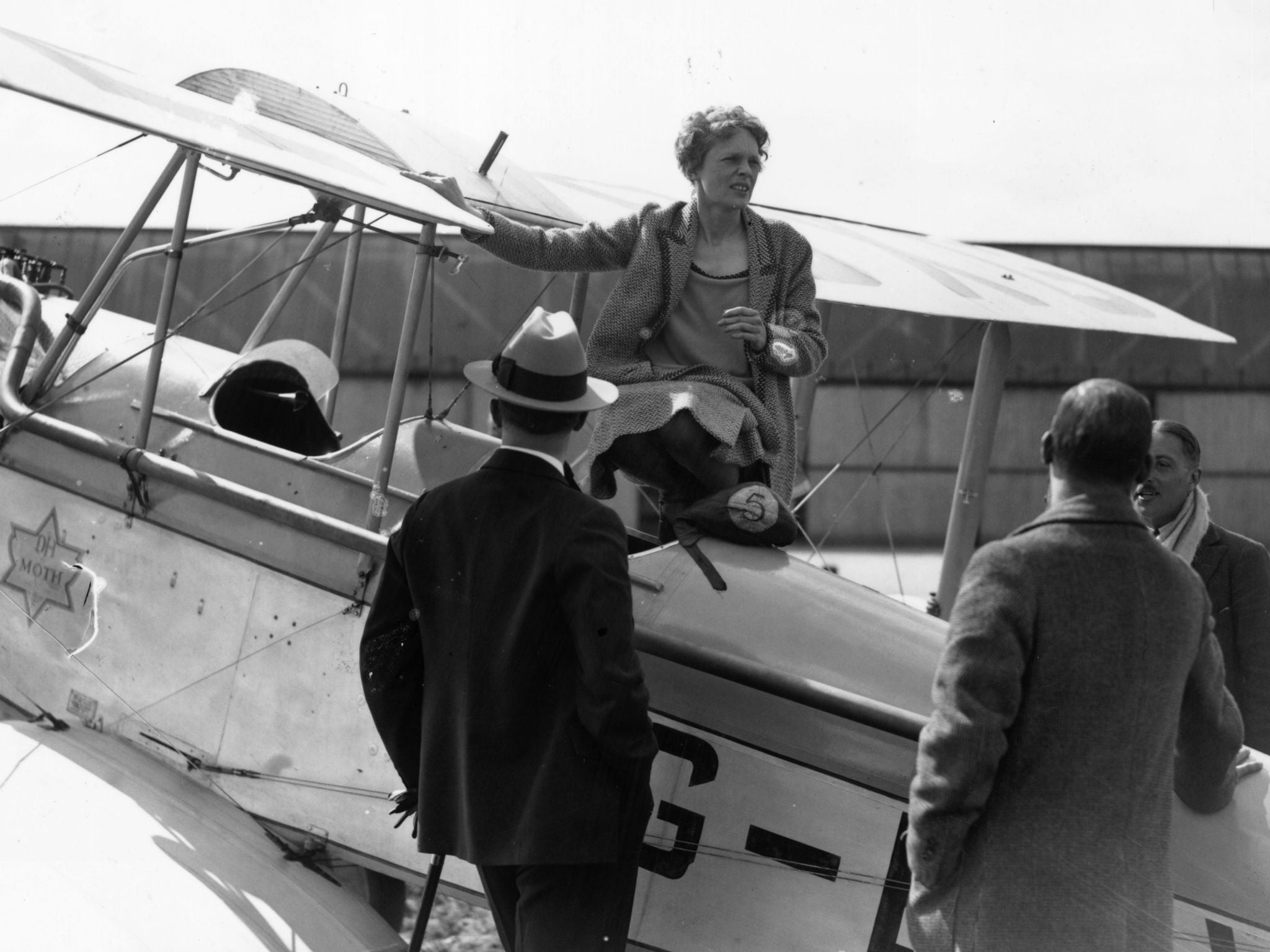 Earhart disproved the age-old notion that 'women are bred to timidity' (Getty Images)