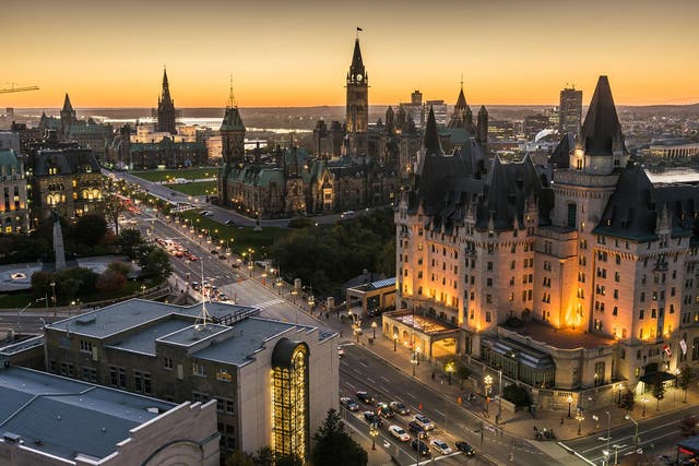 Autumn is the perfect time to visit downtown Ottawa
