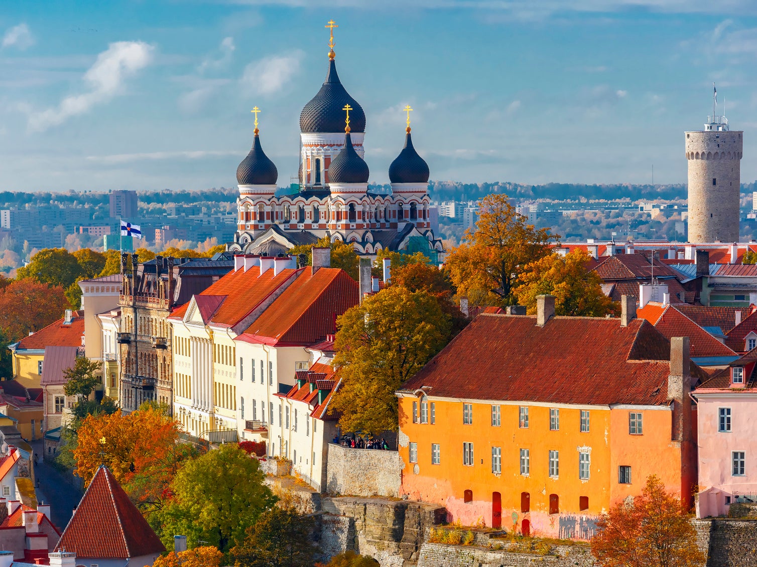 Tallinn, Estonia. You don't have to move to the country to base your business there