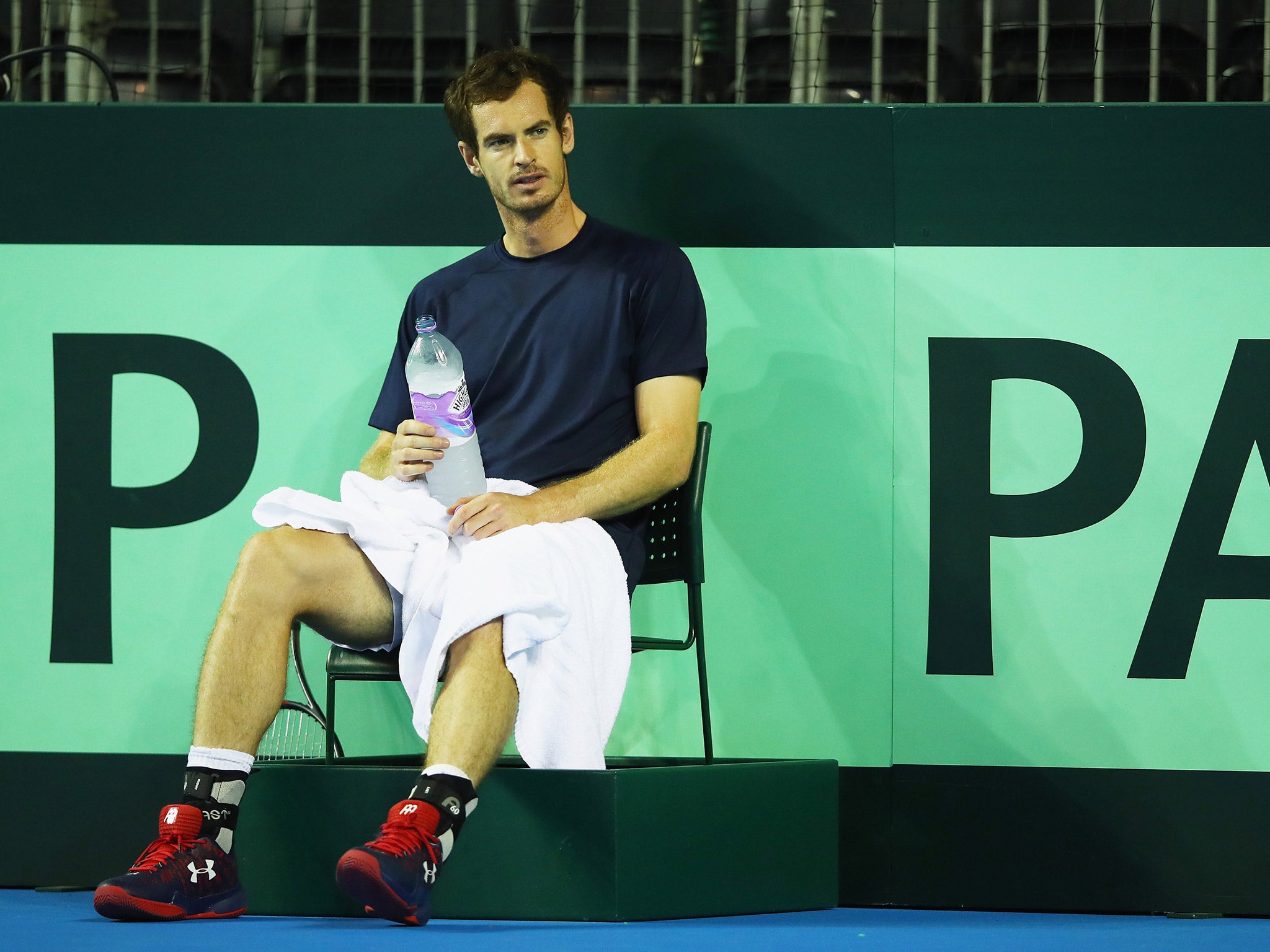Andy Murray will miss his grandfather's funeral in order to play in this weekend's Davis Cup semi-final
