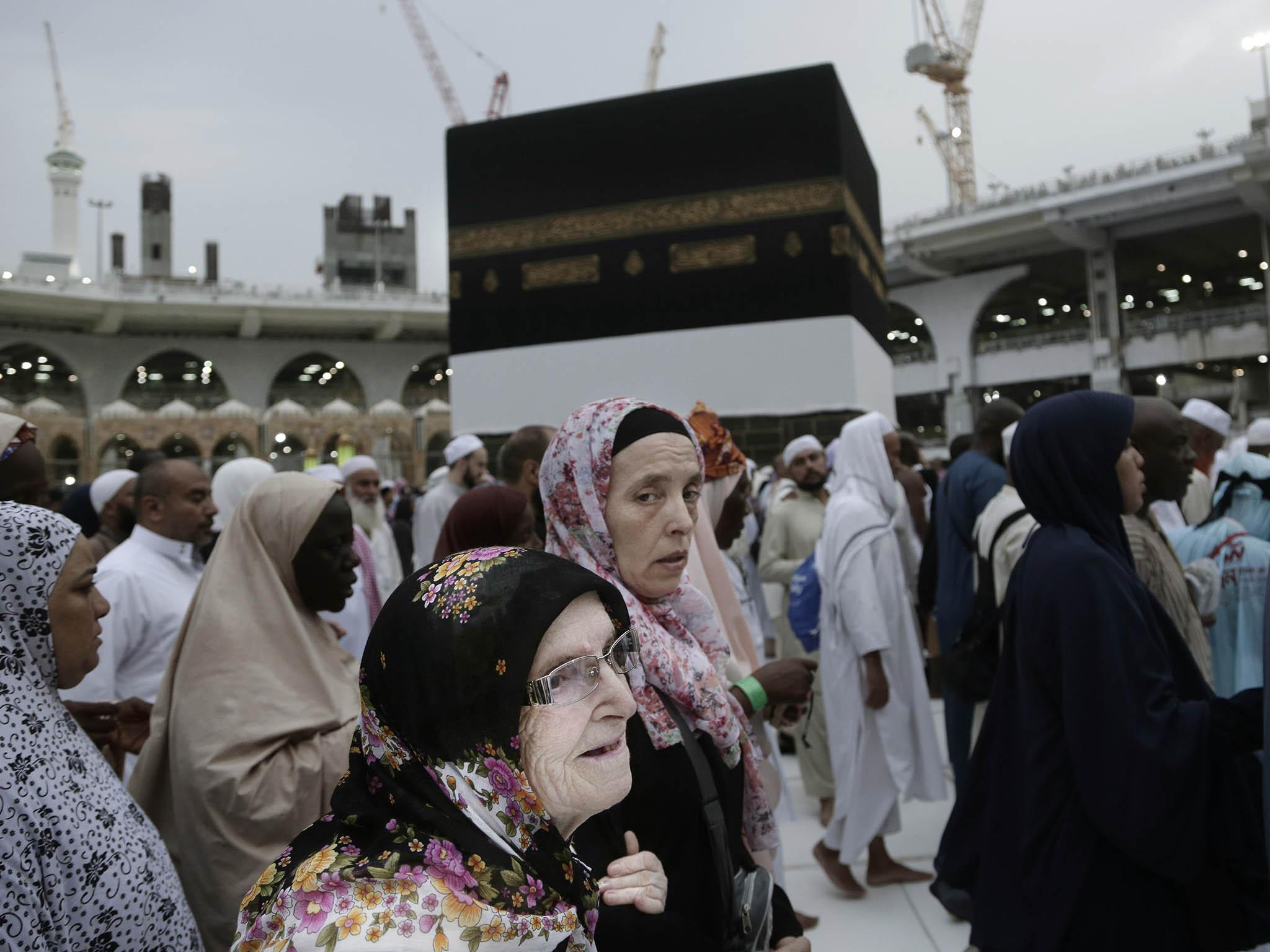 Families help the less able and elderly to circle the shine, as the religion depicts every Muslim should visit the site at least one in their life