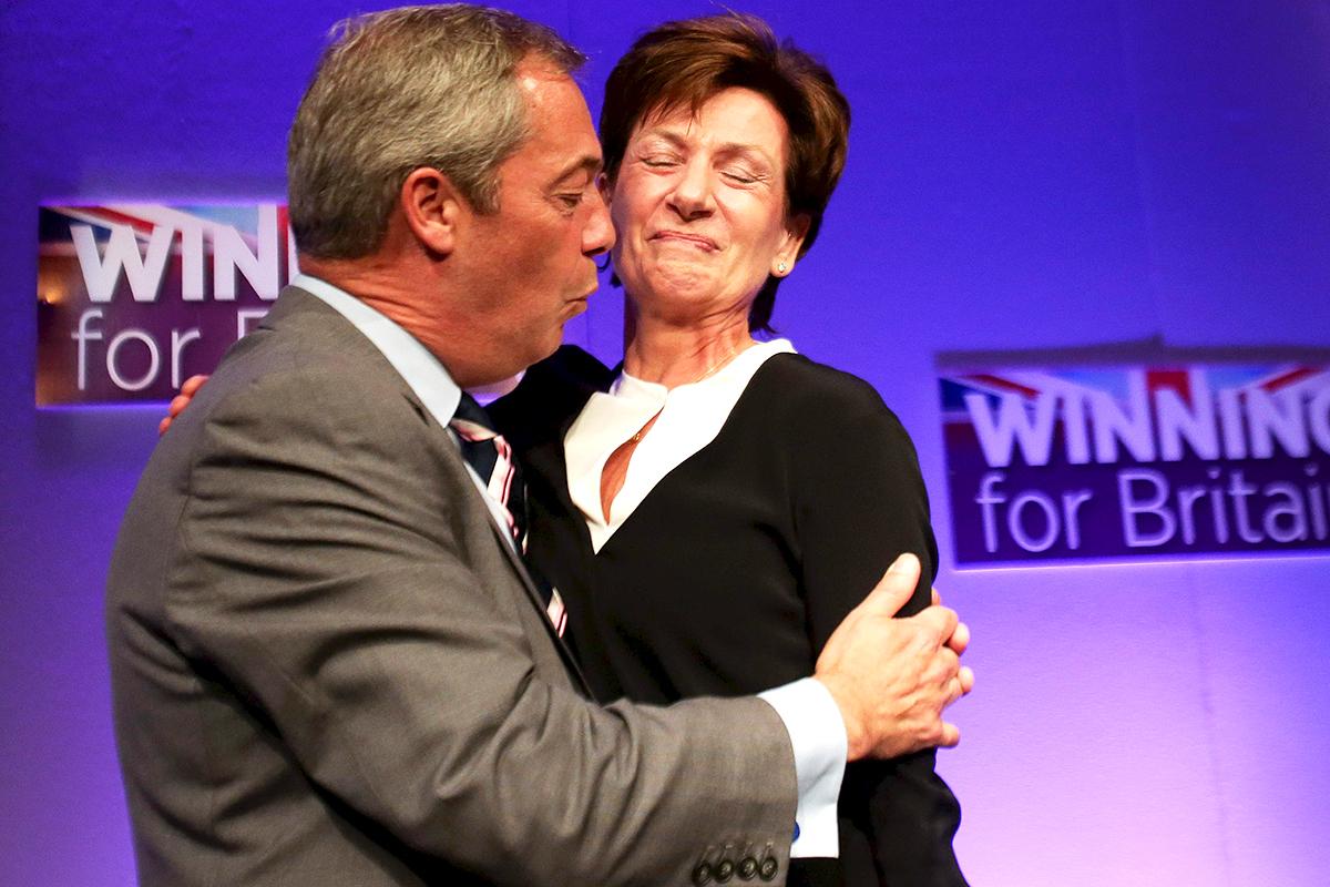 Diane James has been voted in as the new leader of Ukip