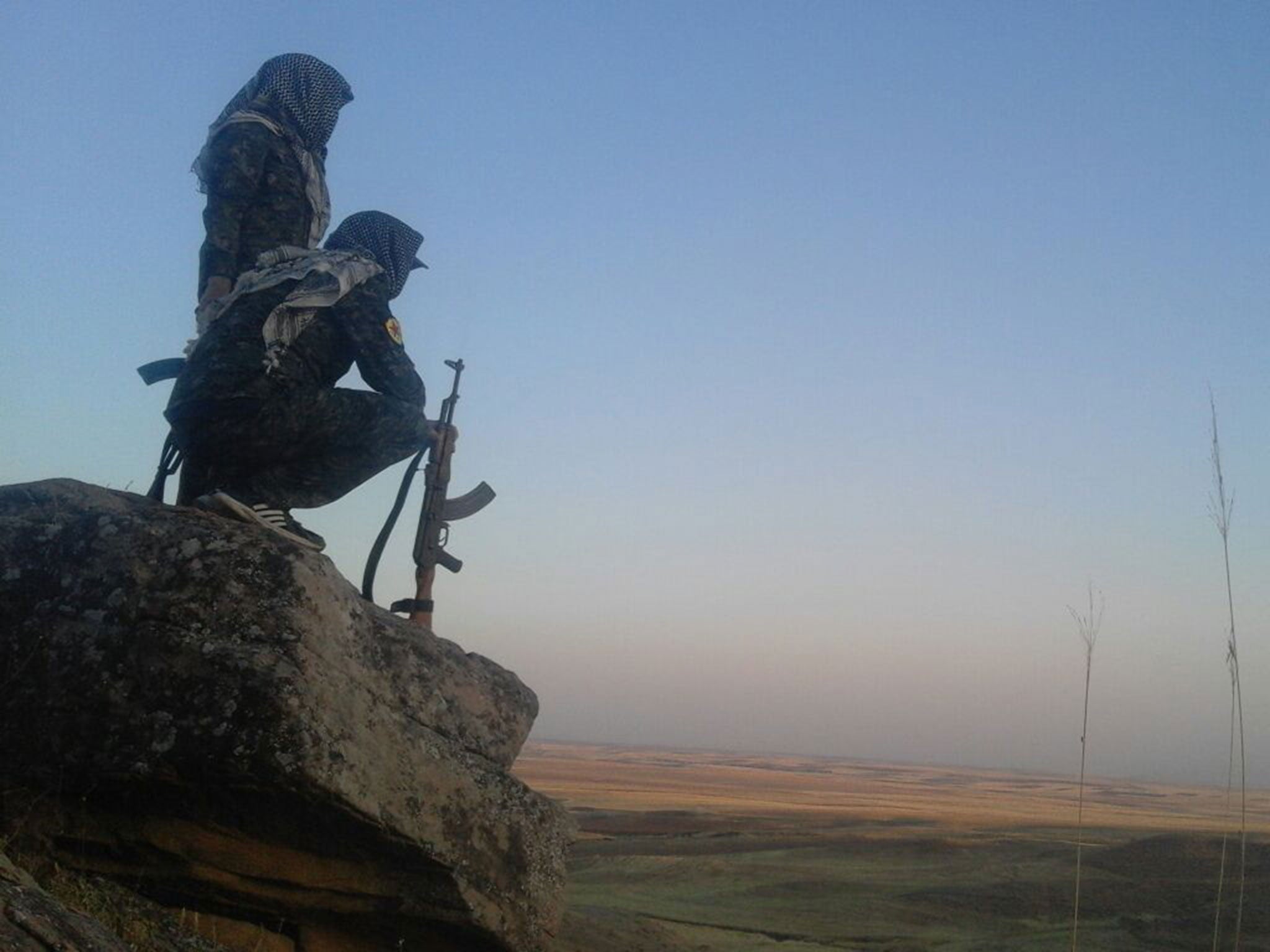 Members of the Bob Crow Brigade in Syria