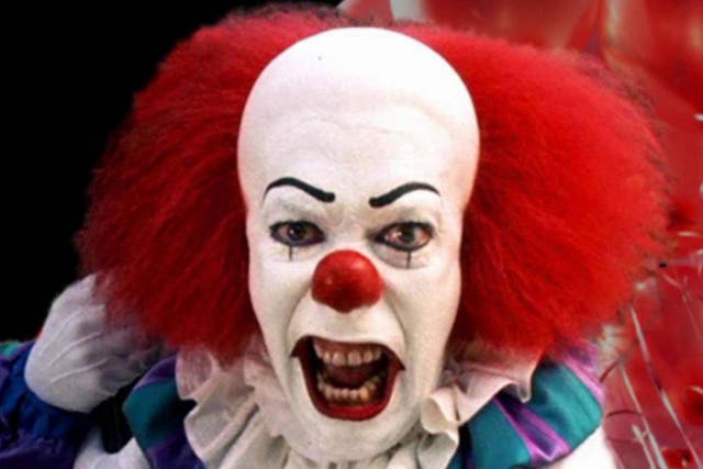 Pennywise the clown in the ABC ‘It’ TV series